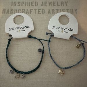 Bundle of 2 PURA VIDA Bracelets. Super CUTE Camping and RV bracelets.